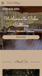 Mobile Screenshot of cohocottages.com