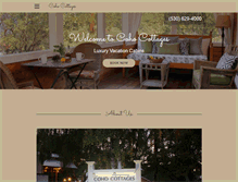 Tablet Screenshot of cohocottages.com
